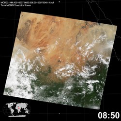 Level 1B Image at: 0850 UTC