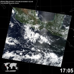 Level 1B Image at: 1705 UTC