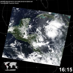 Level 1B Image at: 1615 UTC