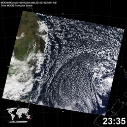 Level 1B Image at: 2335 UTC