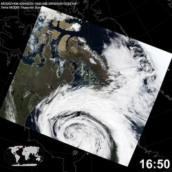 Level 1B Image at: 1650 UTC