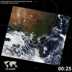 Level 1B Image at: 0025 UTC