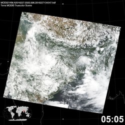 Level 1B Image at: 0505 UTC