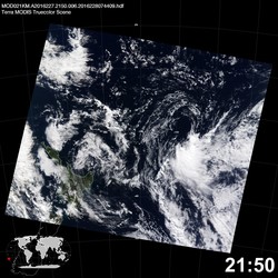 Level 1B Image at: 2150 UTC