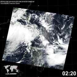 Level 1B Image at: 0220 UTC