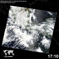 Level 1B Image at: 1710 UTC