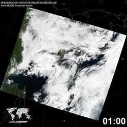 Level 1B Image at: 0100 UTC