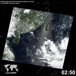 Level 1B Image at: 0250 UTC