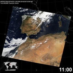 Level 1B Image at: 1100 UTC