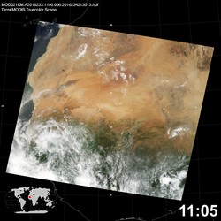 Level 1B Image at: 1105 UTC