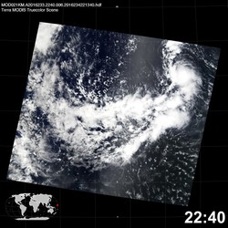 Level 1B Image at: 2240 UTC