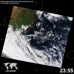 Level 1B Image at: 2355 UTC