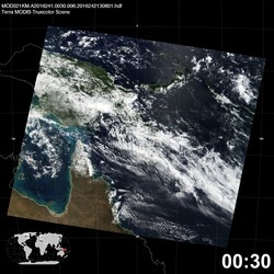 Level 1B Image at: 0030 UTC