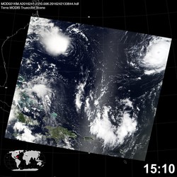 Level 1B Image at: 1510 UTC