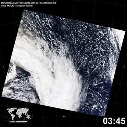 Level 1B Image at: 0345 UTC