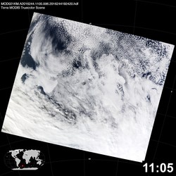 Level 1B Image at: 1105 UTC