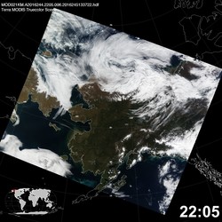 Level 1B Image at: 2205 UTC