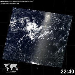 Level 1B Image at: 2240 UTC