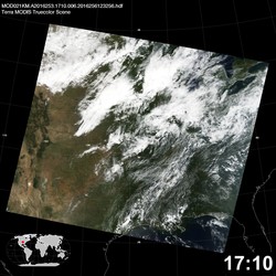 Level 1B Image at: 1710 UTC