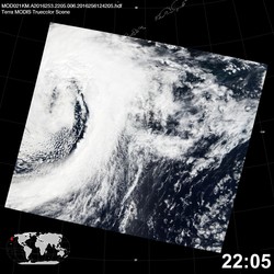 Level 1B Image at: 2205 UTC