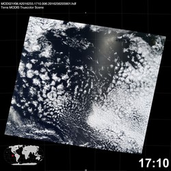 Level 1B Image at: 1710 UTC