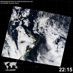 Level 1B Image at: 2215 UTC