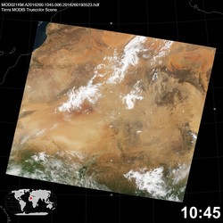 Level 1B Image at: 1045 UTC