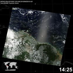 Level 1B Image at: 1425 UTC