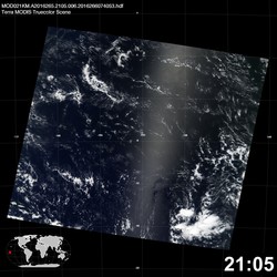 Level 1B Image at: 2105 UTC