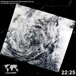 Level 1B Image at: 2225 UTC