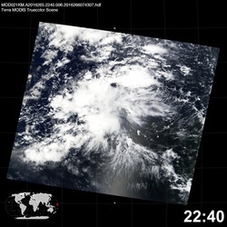 Level 1B Image at: 2240 UTC