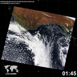 Level 1B Image at: 0145 UTC