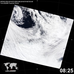 Level 1B Image at: 0825 UTC