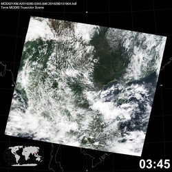 Level 1B Image at: 0345 UTC