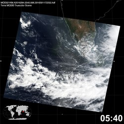 Level 1B Image at: 0540 UTC