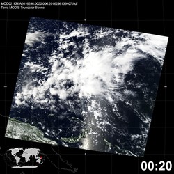 Level 1B Image at: 0020 UTC