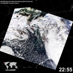 Level 1B Image at: 2255 UTC