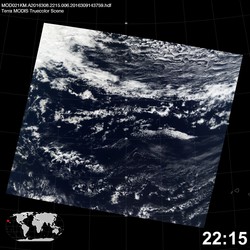 Level 1B Image at: 2215 UTC