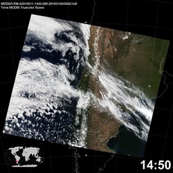 Level 1B Image at: 1450 UTC