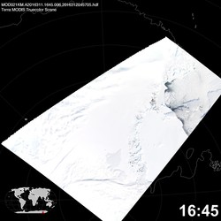 Level 1B Image at: 1645 UTC