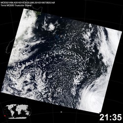 Level 1B Image at: 2135 UTC