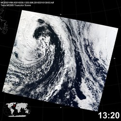 Level 1B Image at: 1320 UTC