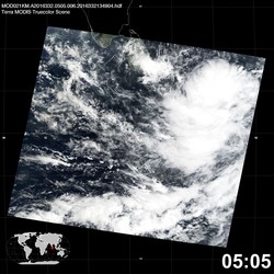 Level 1B Image at: 0505 UTC