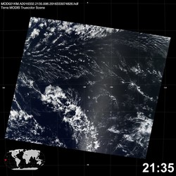 Level 1B Image at: 2135 UTC