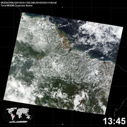 Level 1B Image at: 1345 UTC