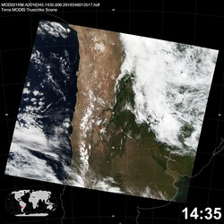 Level 1B Image at: 1435 UTC