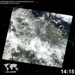 Level 1B Image at: 1415 UTC