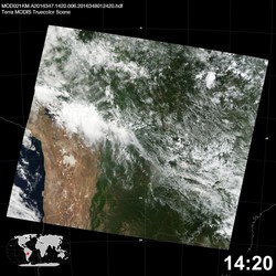 Level 1B Image at: 1420 UTC