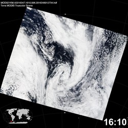 Level 1B Image at: 1610 UTC