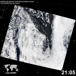 Level 1B Image at: 2105 UTC